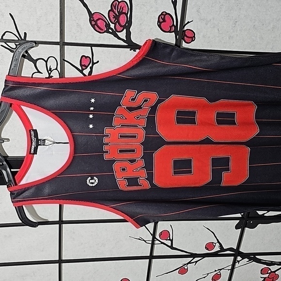 Crooks &‎ Castles Pinstripe Tank Top Size Medium NWT - Picture 2 of 5